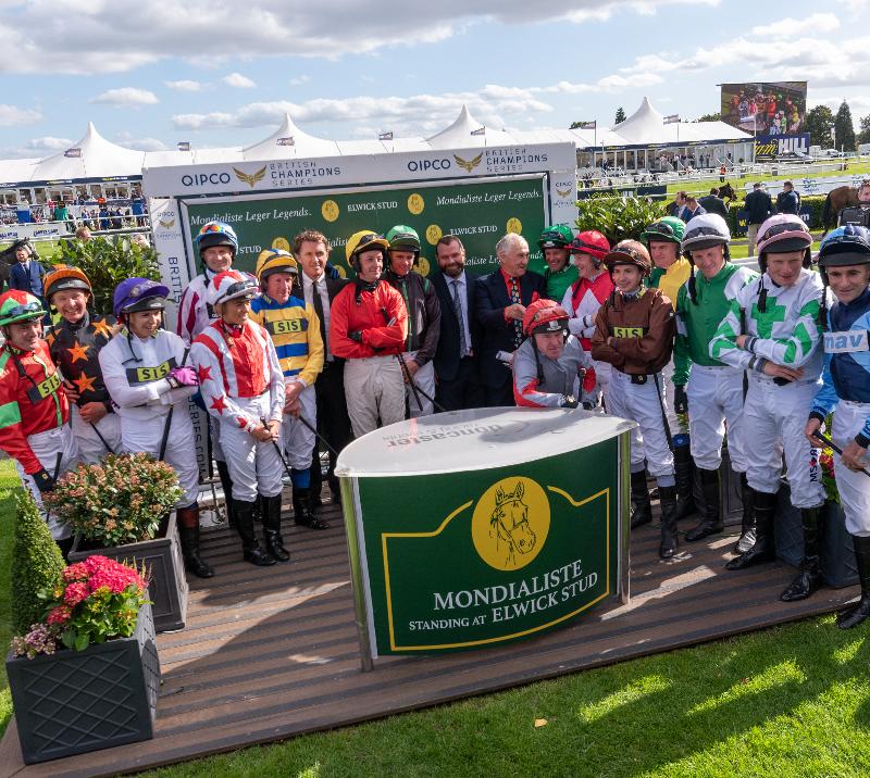 Leger Legend Jockeys at St Leger Festival 2019