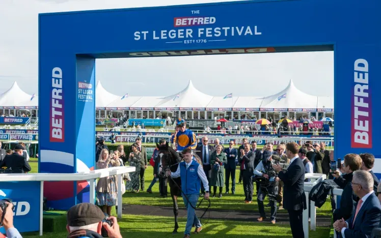 Scandinavia wins Betfred St Leger Stakes